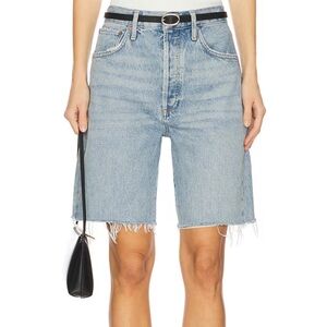 NWT Agolde 90s Mid Rise Loose Denim Short Force 25